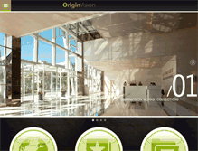 Tablet Screenshot of originvision.com